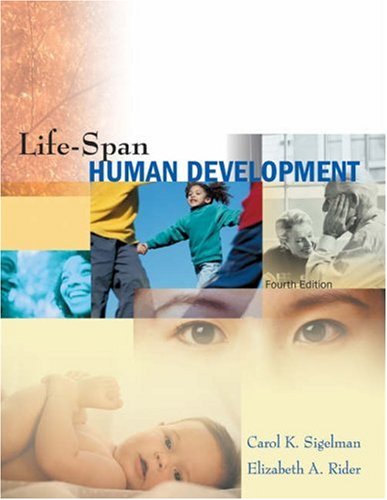 9780534553500: Life-Span Human Development (with InfoTrac)