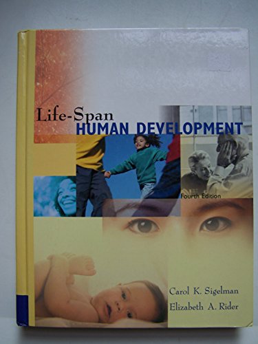 9780534553586: Life-Span Human Development