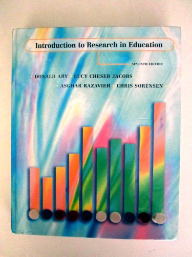 Imagen de archivo de Introduction to Research in Education a la venta por Better World Books