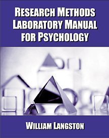 Imagen de archivo de Research Methods Laboratory Manual for Psychology (with InfoTrac) a la venta por HPB-Red