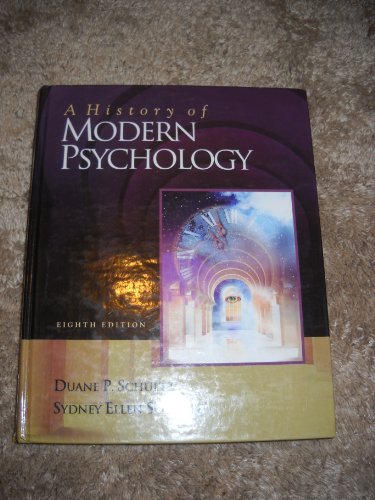 Imagen de archivo de A History of Modern Psychology (with InfoTrac) a la venta por SecondSale