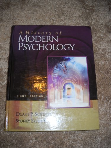 Stock image for A History of Modern Psychology (with InfoTrac) for sale by SecondSale