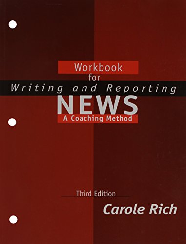 Stock image for Workbook for Writing and Reporting News: A Coaching Method for sale by ThriftBooks-Dallas