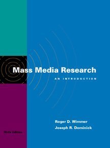 Beispielbild fr Mass Media Research: An Introduction (Wadsworth Series in Mass Communication and Journalism) zum Verkauf von AwesomeBooks