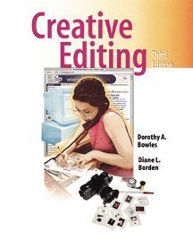 Imagen de archivo de Creative Editing a la venta por Better World Books