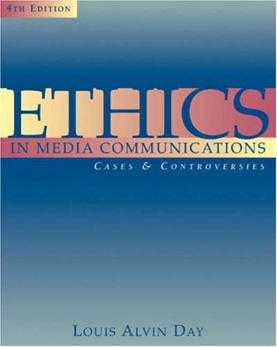 Beispielbild fr Ethics in Media Communications : Cases and Controversies zum Verkauf von Better World Books