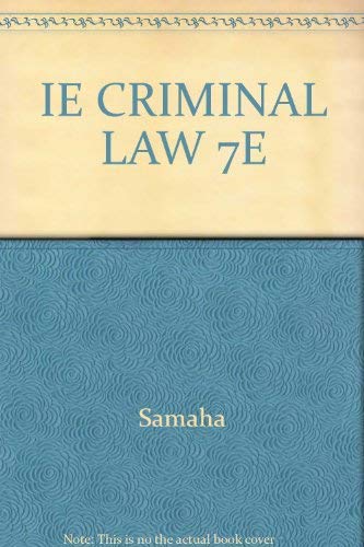 IE Criminal Law