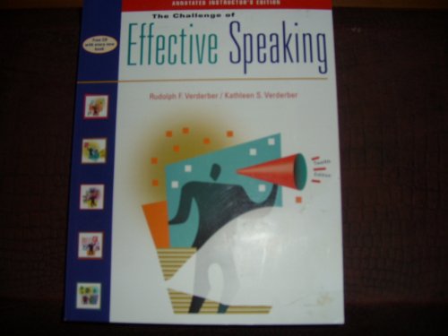 9780534563875: Challenge of Effective Speaking