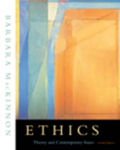 9780534564339: Ethics: Theory and Contemporary Issues