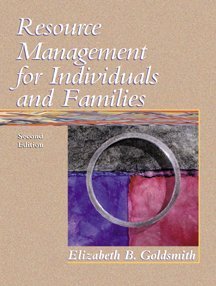 Stock image for Resource Management for Individuals and Families for sale by ThriftBooks-Dallas