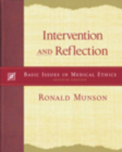 9780534565183: Intervention and Reflection: Basic Issues in Medical Ethics
