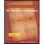 Document Exercise Workbook for Western Civilization to 1715, Vol. 1 (9780534568467) by Spielvogel, Jackson J.