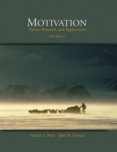 Imagen de archivo de Motivation: Theory, Research, and Applications (with InfoTrac) a la venta por Irish Booksellers