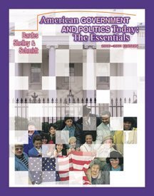 Stock image for American Government and Politics Today: The Essentials, 2000-2001 Edition for sale by Wonder Book