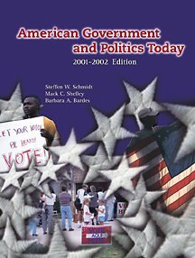 Imagen de archivo de American Government and Politics Today, 2001-2002 Edition (Revised, Non-InfoTrac Version with CD-ROM) a la venta por HPB-Red