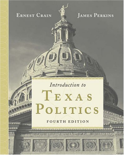 Imagen de archivo de Introduction to Texas Politics (with InfoTrac) a la venta por HPB-Red