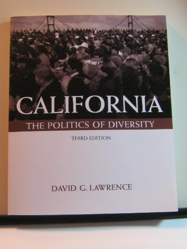 Stock image for California: The Politics of Diversity (with InfoTrac) for sale by Green Street Books