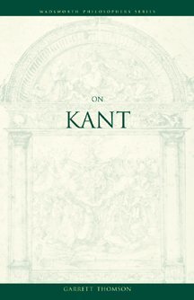 Stock image for On Kant for sale by Better World Books
