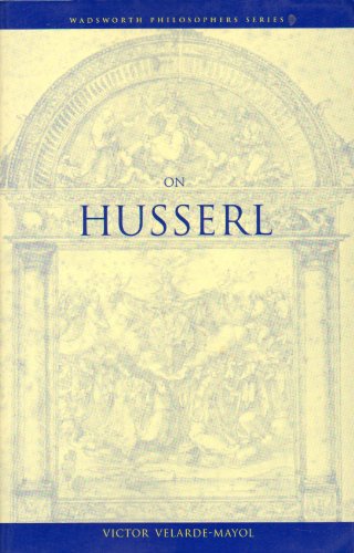 Stock image for On Husserl (Wadsworth Philosophers Series) for sale by SecondSale