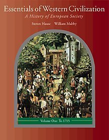 Beispielbild fr Essentials of Western Civilization Vol. 1 : A History of European Society to 1715 zum Verkauf von Better World Books