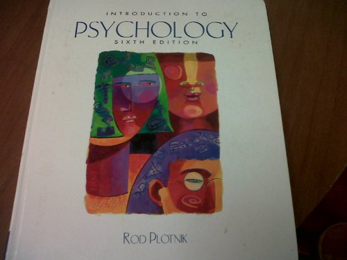 Stock image for Introduction to Psychology (sixth Edition) for sale by Christian Book Store