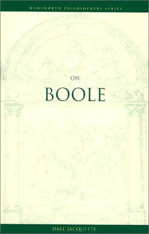 Stock image for On Boole for sale by ThriftBooks-Atlanta