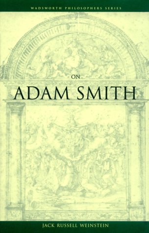 Stock image for On Adam Smith (Wadsworth Philosophers Series) for sale by Smith Family Bookstore Downtown