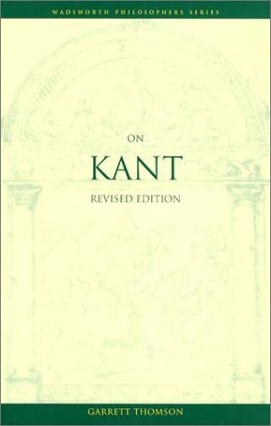 Stock image for On Kant for sale by Better World Books