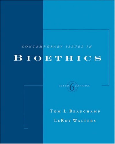 9780534584412: Contemporary Issues in Bioethics (with InfoTrac)