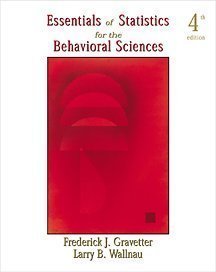 Beispielbild fr Essentials of Statistics for the Behavioral Sciences zum Verkauf von SecondSale