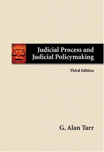 Beispielbild fr Judicial Process and Judicial Policymaking zum Verkauf von Anybook.com