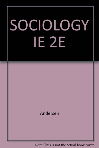 9780534587352: SOCIOLOGY IE 2E