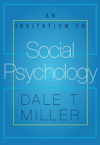 Imagen de archivo de An Invitation to Social Psychology a la venta por Better World Books