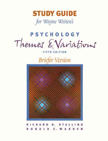 Stock image for Psychology : Themes and Variations/Brief for sale by Discover Books