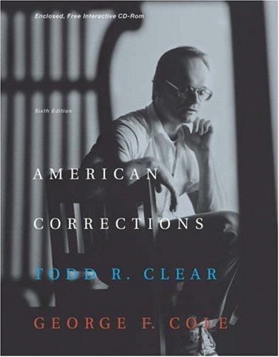 Imagen de archivo de American Corrections [With CDROM and Infotrac] a la venta por ThriftBooks-Dallas
