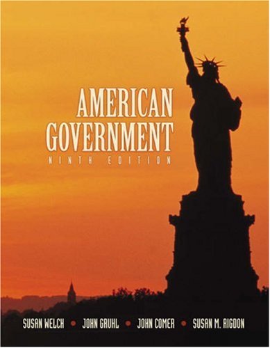 9780534596347: American Government (with InfoTrac)