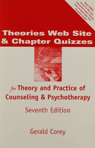 Beispielbild fr Theories Web Site and Chapter Quizzes for Theory and Practice of Counseling and Psychotherapy zum Verkauf von BookHolders