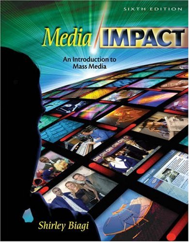 Stock image for Media/Impact: An Introduction to Mass Media (with InfoTrac and CD-ROM) for sale by HPB-Red