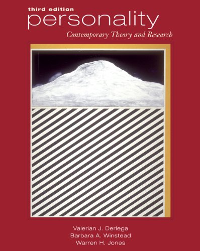 Stock image for Personality: Contemporary Theory and Research (with InfoTrac) for sale by Hawking Books