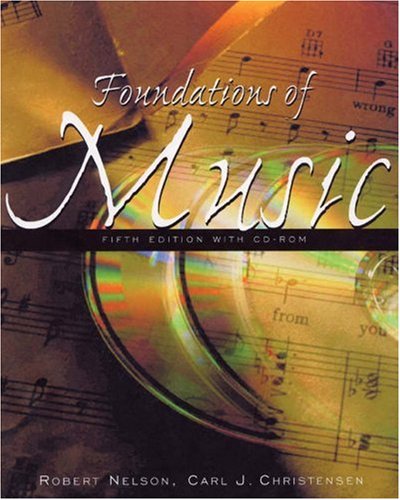 9780534600037: Foundations of Music: A Computer-Assisted Introduction (with CD-ROM)