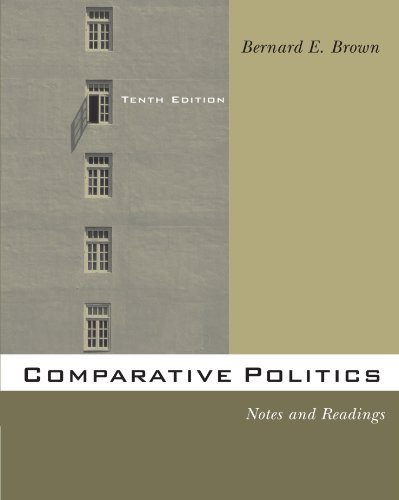 Stock image for Comparative Politics: Notes and Readings for sale by ThriftBooks-Atlanta