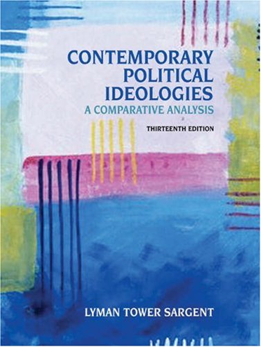 Beispielbild fr Contemporary Political Ideologies: A Comparative Analysis zum Verkauf von Wonder Book