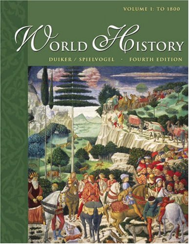 Beispielbild fr World History, to 1800 zum Verkauf von Better World Books: West