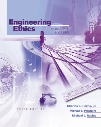 9780534605797: Engineering Ethics: Concepts And Cases