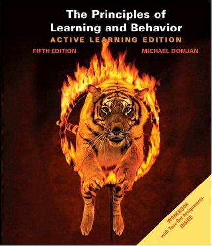 Stock image for The Principles of Learning and Behavior: Active Learning Edition (with Workbook) for sale by HPB-Red