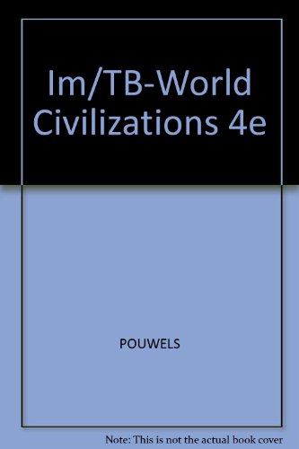 Im/TB-World Civilizations 4e (9780534606367) by POUWELS