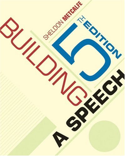 9780534606602: Building a Speech (Thomson Advantage Books)