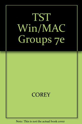 TST Win/MAC Groups 7e (9780534607982) by [???]