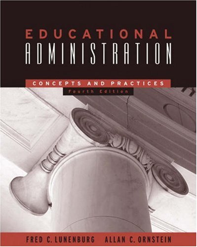 Imagen de archivo de Educational Administration: Concepts and Practices a la venta por Your Online Bookstore