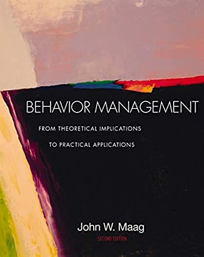 Beispielbild fr Behavior Management : From Theoretical Implications to Practical Applications (with InfoTrac?) zum Verkauf von Better World Books